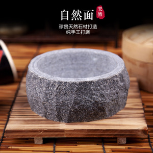 Natural Stone Bowl Korean Style Heat Resistant For Bibimbap And Noodles 2.1-4L Capacity Home Use - Product Image 3