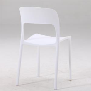 เก้าอี้ทานอาหารพลาสติก PP แบบซ้อนได้สำหรับร้านอาหาร สไตล์นอร์ดิกทันสมัย ขายส่งราคาถูกจากโรงงาน - Product Image 5