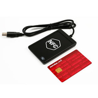 Lector y Grabador de Tarjetas Inteligentes RFID NFC Portátil USB ACR1251U 13.56MHz ISO 14443A, Material ABS Ligero
