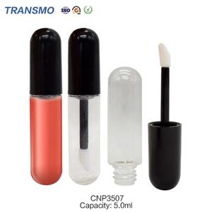 Tubes de brillant à lèvres en plastique transparent de 5 ml, jolies seringues vides pour baume à lèvres et rouge à lèvres, pour cosmétiques - Product Image 6