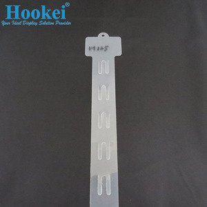 China Factory Customized Supermarkets Retail Display Hanging Merchandise Potato Chip Clips <b>Strips</b> With Hooks - Product Image 1