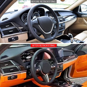Modification et mise à niveau de la voiture 2007-2014, écran LCD du tableau de bord, écran central de contrôle, grand écran pour BMW X6 E71 E70 - Product Image 2
