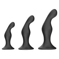 Lot de 3 Perles Anales en Silicone – Kit d'Entraînement Doux pour Hommes (Plug Anal, Butt Plug)