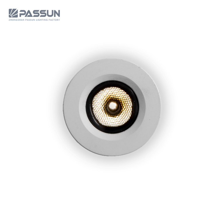 Décoration d'intérieur moderne 220 v 12 v mini dot spot plafond encastré 1 w petit LED projecteur