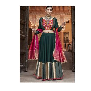 Collection Navratri cousue de qualité supérieure Chaniya Choli pour le festival accessible à un prix raisonnable Lehenga Choli - Product Image 1