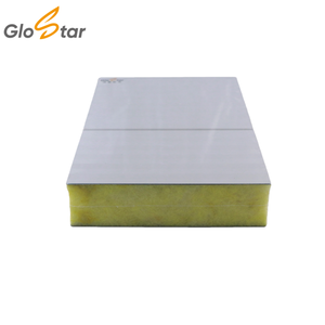 Panneau sandwich mural GLOSTAR en laine de roche de 50 mm, résistant au vent et ignifuge, scellé au PU, pour murs extérieurs - Product Image 6