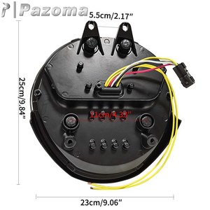 Lampe frontale à LED pour motos Monster 821, 1200, 1200R, <span class=keywords><strong>1200S</strong></span>, 2014, 2015, 2016, 2017 - Product Image 6