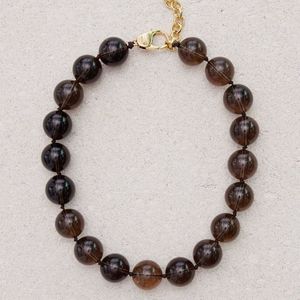 Collana con Nodo in Pietra di Quarzo Naturale Zooying per Donne, Gioielli Autunno Inverno, <span class=keywords><strong>Collane</strong></span> in Pietra di Tendenza - Product Image 1