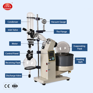 Evaporateur Rotatif de Laboratoire 5L en Stock dans l'Entrepôt UE - Prix Compétitif pour Équipement de Distillation Rotovap/Rotavapor - Product Image 3
