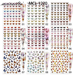 2020 18 tipos de pegatinas adhesivas holográficas de mariposa <span class=keywords><strong>para</strong></span> <span class=keywords><strong>uñas</strong></span> - Product Image 4