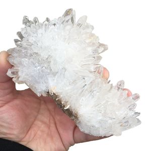 Racimo <span class=keywords><strong>de</strong></span> cristal <span class=keywords><strong>de</strong></span> <span class=keywords><strong>cuarzo</strong></span> blanco natural, transparente, al <span class=keywords><strong>por</strong></span> <span class=keywords><strong>mayor</strong></span>, a la <span class=keywords><strong>venta</strong></span> - Product Image 1
