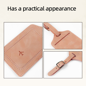 Biểu tượng tùy chỉnh sang trọng <span class=keywords><strong>RFID</strong></span> PU da xách tay hành lý tag Set Antimagnetic chủ thẻ ví đồng bằng tín dụng Cruise Túi hộ chiếu - Product Image 4