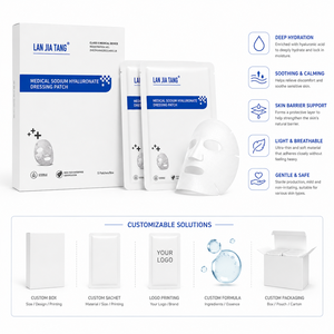 <span class=keywords><strong>Masque</strong></span> Hydrogel Biologique Bio à Marque Blanche Anti-Âge Hydratation <span class=keywords><strong>Intense</strong></span> Format Voyage pour Tous Types de Peau - Product Image 1