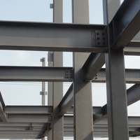 Estructura de marco de acero prefabricada de varios pisos moderna para edificios de apartamentos de acero de centro comercial y parque de taller de oficina