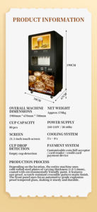 Nueva Máquina Expendedora Automática de Cerveza Fría para Bares de Playa, con Tratamiento de Agua las 24 Horas, Personalizable con Múltiples Sistemas de Pago - Product Image 3