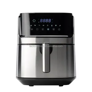 Lecko 6l Digital Air Fryer Quality Kitchen Appliances Factory Manufacture Freidora De Aire Electrica Smart Air Fryers Wholesale