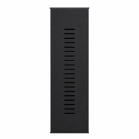 Rak Server Kecil 2U 19 Inch untuk Dinding, Rak IT, Baja SPCC, Pintu Kaca Tempered, Hitam/Putih, DDP Gratis