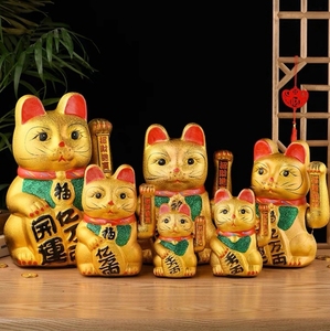 Bán Buôn Lớn Điện Mèo May Mắn Doanh Nghiệp Quà Tặng Vẫy Tay Lớn Trang Trí <span class=keywords><strong>Maneki</strong></span> <span class=keywords><strong>Neko</strong></span> Cho 7 9 11 13 15 17 Inches Kinh Doanh - Product Image 1