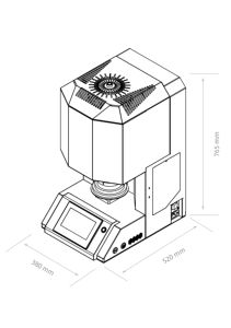 Forno per Sinterizzazione Dentale a Bassa Potenza e Alta Temperatura 220VAC - Product Image 6