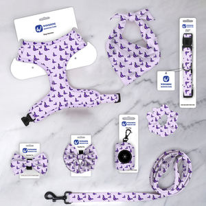 宠物精品少女狗带市场商场购买小狗配件项圈和皮带套件大狗定制品牌标志 - Product Image 3