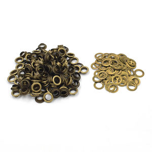 6 מ "מ עפעפי חורי מתכת חורי אוורור חורים מכסף מתכת חוט חוט חוט חוט חוט - Product Image 4