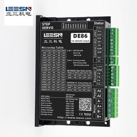 Controlador de Motor Paso a Paso de Circuito Cerrado de CC de Alta Resistencia LEESN Manufacturing DE86, 24-80 VCC, 6 A, Alto Torque, Nema 23/24/34, Router CNC, 384 W