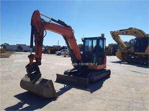 Mini-excavatrice sur chenilles d'occasion HITACHI ZX65 d'origine japonaise, 6 tonnes, garantie 1 an, moteur puissant, forte puissance de creusement - Product Image 5