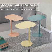 Table basse moderne en métal extensible pour salon, salle à manger, petits appartements - Durable, légère, multifonctionnelle