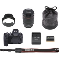 Appareil photo hybride EOS R6 Mark II, vidéo HD 8K, capteur CMOS, garantie internationale de 3 ans, accessoires complets