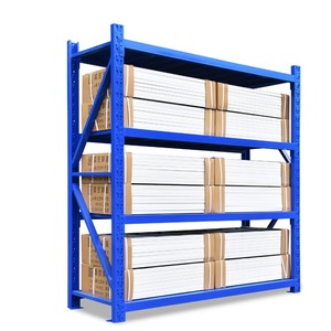 Étagères métalliques réglables <span class=keywords><strong>sans</strong></span> boulons, protection contre la corrosion, unités de rangement pour entrepôt, étagères empilables <span class=keywords><strong>sans</strong></span> boulons, résistantes au froid - Product Image 6