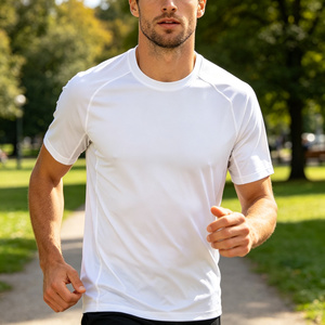 T-shirt à col rond raglan 810 à séchage rapide, 85 % nylon 15 % élasthanne, respirant, haute extensibilité, pour le sport, vente en gros, personnalisable - Product Image 1