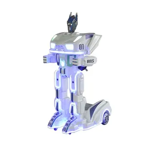 Centro commerciale walking robot rides in vendita kids ride on toys robot elettrico ride on robot