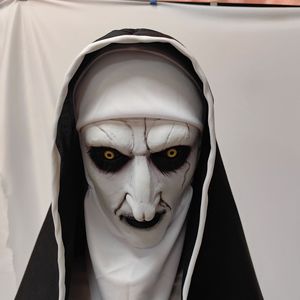 Maschera da Suora per Cosplay Soul Summoning 2, Copricapo Spaventoso per Halloween, Accessorio Maschera da Suora Orribile, Copricapo da Fantasma con Grimaldello Spaventoso - Product Image 4