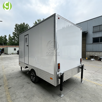 Toilettes mobiles simples Goeasy, 3 remorques sanitaires, toilettes portables