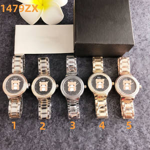 Elegante Reloj de Mujer con Detalles de Diamantes en la Esfera Completa, Correa de Acero Inoxidable, Resistente al Agua - Product Image 6