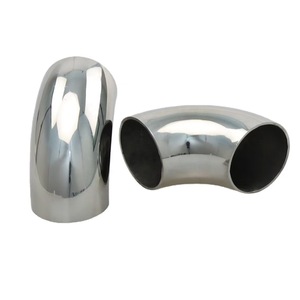 Raccord coudé en acier inoxydable à 90 degrés pour tuyau d'échappement, pour remplacement et réparation automobile, pièces automobiles, autres pièces automobiles - Product Image 1