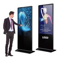 Pantalla LED Vertical para Interiores, Señalización Digital para Publicidad en Tiendas Minoristas y Centros Comerciales