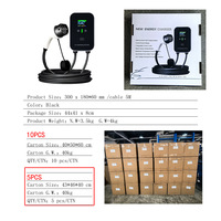Typ 2 Europäischer Standard-Ladeadapter für UK/Australien/Amerikanische Standards 7kW/22kW Ausgang 0-32A Stromstärke