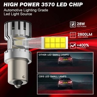 Nouvelles Ampoules LED 3570 3SMD 7440 7443 P21W T20S T20D Canbus Sans Problème 3057 3SMD Clignotant de Voiture Feux de Recul Feux de Frein