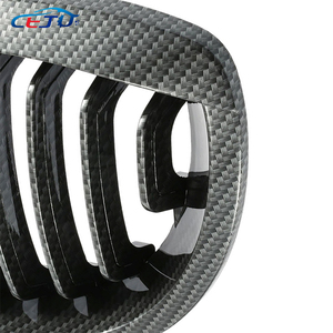 Rejilla delantera de riñón doble para BMW, parrilla de carreras con apariencia de fibra de carbono, para modelos <span class=keywords><strong>E46</strong></span> Coupe <span class=keywords><strong>325Ci</strong></span>, 330Ci, LCI, 2DR, años 2003 a 2006 - Product Image 6