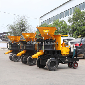 Bán buôn New devised đa chức năng rotor loại khô và ướt gunite shotcrete máy cho bê tông vữa cát chịu lửa - Product Image 6