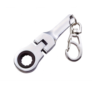 Llavero con Llave de Trinquete de 10 mm, Mini Llave de Trinquete de Acero Cr-V, Logotipo Personalizado, Herramienta para Reparación de Automóviles y Motocicletas - Product Image 2