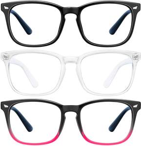<span class=keywords><strong>Lunettes</strong></span> de lecture carrées, 3 pièces par lot, verres <span class=keywords><strong>Anti</strong></span>-<span class=keywords><strong>lumière</strong></span> <span class=keywords><strong>bleue</strong></span>, pour jouer sur ordinateur, avec monture - Product Image 5