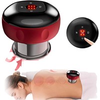 Ensemble de massage intelligent électrique en plastique pour thérapie par ventouses, ventouses à vide pour le corps, dispositif Gua Sha, antirhumatismal, CE