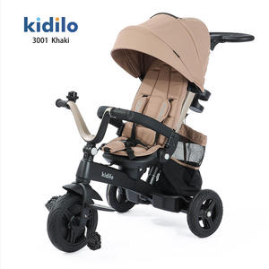Cochecito infantil plegable <span class=keywords><strong>de</strong></span> bicicleta <span class=keywords><strong>de</strong></span> Pedal ligero para <span class=keywords><strong>triciclo</strong></span> <span class=keywords><strong>de</strong></span> bebé <span class=keywords><strong>de</strong></span> 3 a 6 años <span class=keywords><strong>de</strong></span> edad, cochecito para niños - Product Image 3