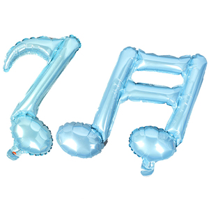 Décoration de ballons CYmylar Global pour <span class=keywords><strong>anniversaire</strong></span> d'enfants et premier <span class=keywords><strong>anniversaire</strong></span> : notes 16ème, double notes, <span class=keywords><strong>8</strong></span>ème et notes simples - Product Image 4