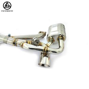 Csz สำหรับ PORSCHE 911 <span class=keywords><strong>993</strong></span> <span class=keywords><strong>Carrera</strong></span>/Targa 3.6L 3.8L 1994-1998วาล์วท่อไอเสียวาล์วควบคุม Ss304ปลายเพลาหลัง - Product Image 4