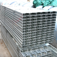 Fabricant chinois de profilés en acier galvanisé, barres en acier en forme de U, profilés en acier Q235 Q345, découpe, soudage, pliage, profilés en U