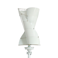 Système d'éolienne domestique avec puissance optionnelle de 50W, 100W, 200W, choix de couleurs bleu-blanc et blanc, éoliennes fiables