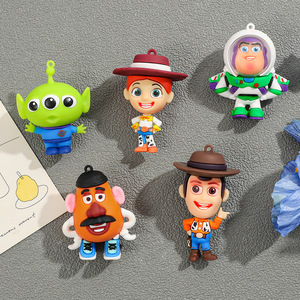 Imanes de Refrigerador Personalizados Ecológicos con Diseño de Personajes de Dibujos Animados, con Lazo para Colgar, Magnéticos, Promocionales de Anime - Product Image 3